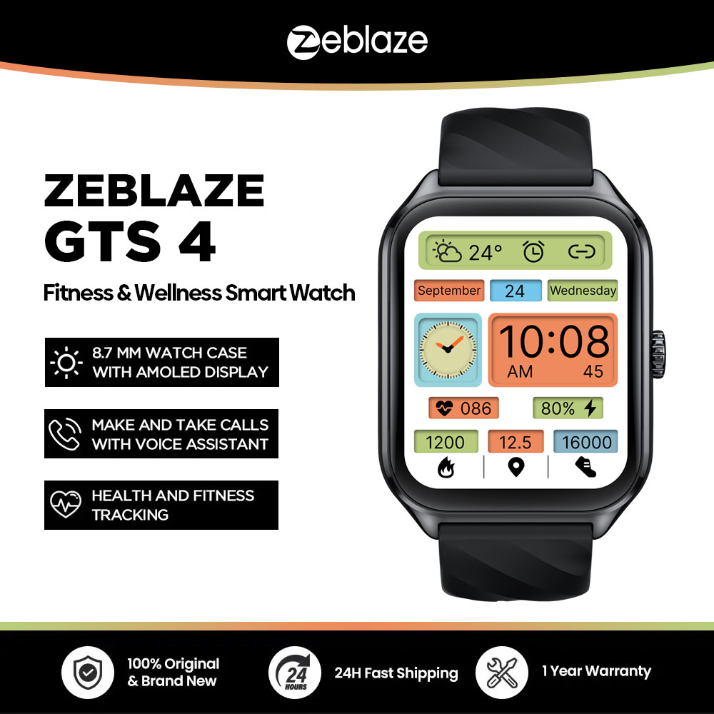 Nutrition Gym - นาฬิกาอัจฉริยะ New Zeblaze GTS 4 รองรับการโทรด้วยเสียง