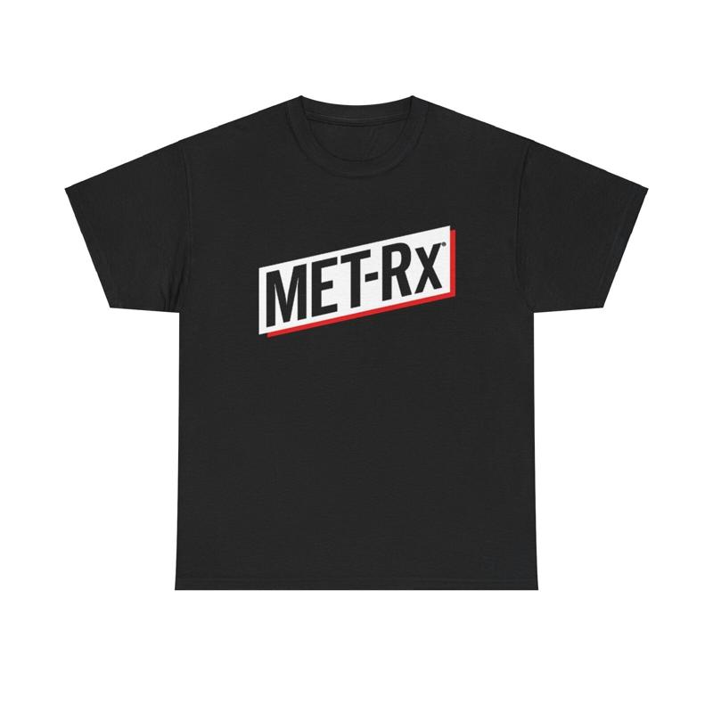 Nutrition Fitness Supplements - Met Rx Graphic T Shirt เพาะกายกีฬาโภชนาการอาหารเสริมฟิตเนสยิม