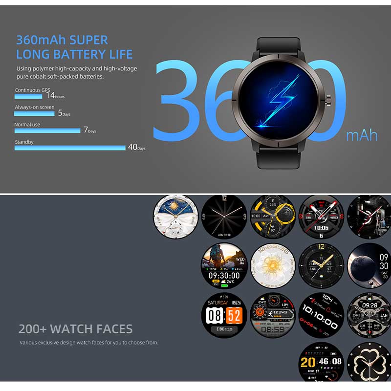 สมาร์ทวอทช์ GPS ปี 2026 หน้าจอ - Nutrition Gym บทวิจารณ์และราคา