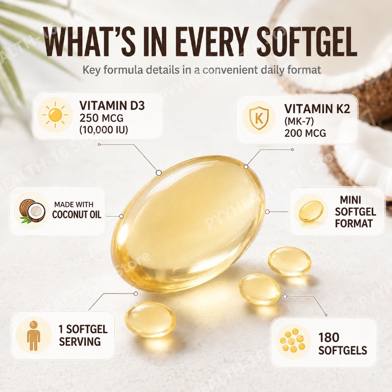 วิตามินดี3 เค2 ซอฟท์เจล พร้อมเ - Vitamin D3 K2 Drop บทวิจารณ์และราคา