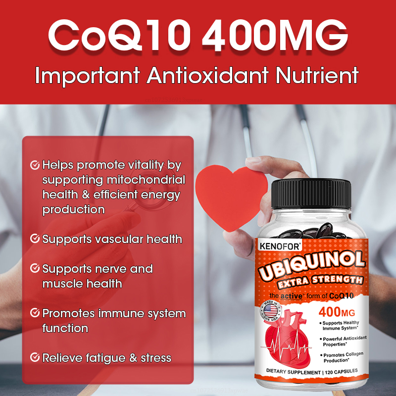 Kenoffor ubiquinol CoQ10สารต้า - Coq10 Ubiquinol Softgel บทวิจารณ์และราคา