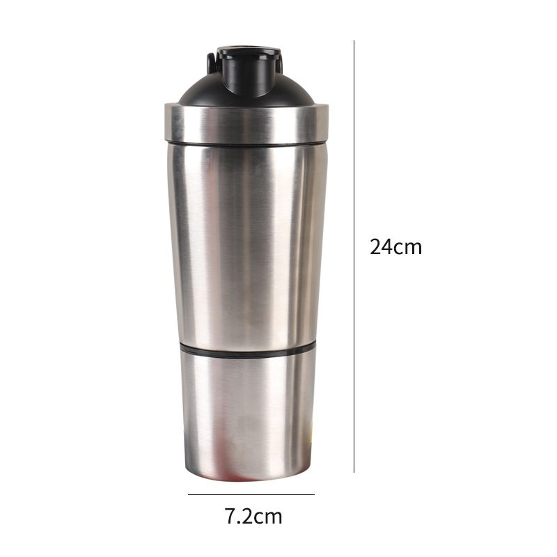 สแตนเลสสตีลโปรตีน Shaker ถ้วยฟ - Nutrition Sports Fitness บทวิจารณ์และราคา