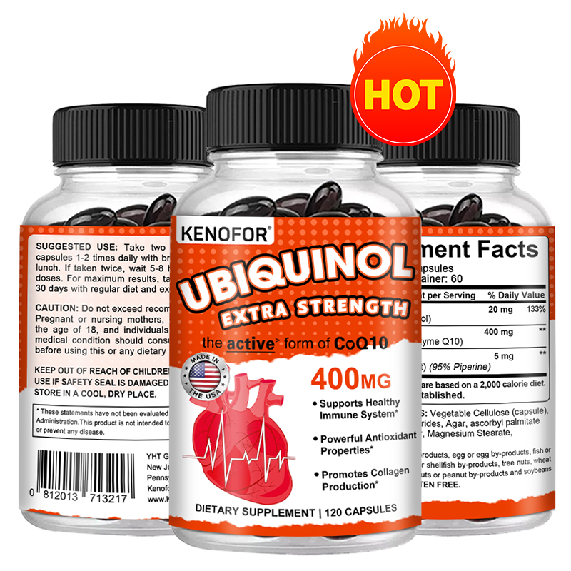 Ubiquinol CoQ10 400mg ซอฟเจล,  - Coq10 Ubiquinol Softgel บทวิจารณ์และราคา