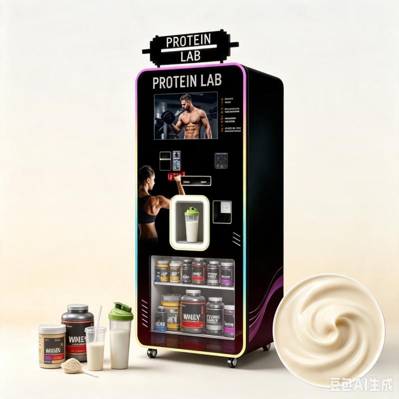 เครื่องจำหน่ายโปรตีนเชคแบบอัตโ - Nutrition Sports Fitness บทวิจารณ์และราคา
